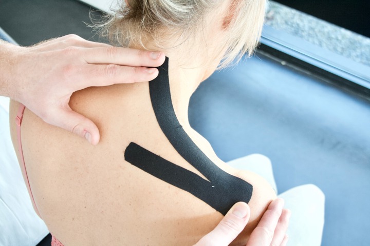 Dynamic tape of kinesiotaping